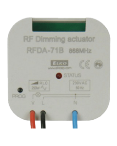 RFDA-71B Монтаж: В мтж.коробку, Описание: Диммер, Функц.: 7, Реле/Конт.: 0…220В, Мощность: 250VA, Питание: 220В A90301