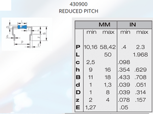 TP6/PR-F формовочная матрица 430900