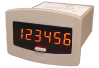 СИ-206-Д2, =12…24 и ~100...240В, тип входа: Сухой контакт, NPN или напряжение, кнопка сброса, диапазон 0…999999, БП для датчиков =12В, 30имп/с 