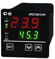 ARCOM-D44-110-кор.48х48мм, вх.50М, вых.SCR+Р.х5А, ПИД, кл.т.0,5, ~/=100…240В. A41046