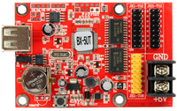 AR-BX-5UT, поддерж.кол-во точек: 512x16 256x32, прог.кластеры: 8, кол-во программ: 128, интерфейс: USB, RS485, контакты: A29412