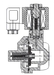 AR-YCB3115, НЗ, Ду=15мм, Присоед.1/2",Латунь, Уплотн.: Viton, Р=(0,03…1,6)МПа, Т=(-10…120)°С, Kv=3,87м3/ч, Катушка: S91H, ~110В, вшг:112x72x66,5мм, 800г. D12060