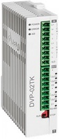 DVP02TKR-S  Температурный контроллер серии S, базовый модуль, 2 канала, 16 бит, 4 диск. выхода (реле)