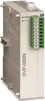 DVP08SM10N  Модуль дискретных входов: 8DI, 120V AC Power, SLIM