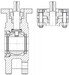 КПР-1Ф-100-FSP-1,6, Ду=100мм T=(-20…150)°С, Pраб.=1,6МПа, Нерж.сталь, Уплотн.:PTFE, посадочный размер привода 19х19 мм, присоед.F4", Kv=936м3/ч, кран шаровый, вшг: 258?140?215мм, вес: 12500г. D02679