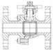 КПР-2Ф-020-FSP-1,6, Ду=20мм T=(-20…150)°С, Pраб.=1,6МПа, Нерж.сталь, Уплотн.:PTFE, посадочный размер привода 9х9 мм, присоед.F3/4", Kv=38м3/ч, кран шаровый, вшг: 113x116x101мм, вес: 2100г. D02986