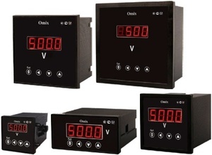 Omix P99-DV-1-0.5 (=0…500)В, Фаз=1, Экран-1 СД*4р, кл.0,5%, 96x96x101мм., пит.~220В A41002