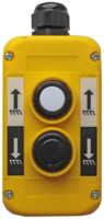 ПТК-А-2301, Пост управления 2-х кнопочный (черная "up", белая "down"), IP54, 2*2НО D13602