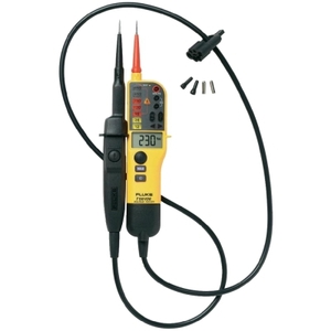 Fluke T130, U: ~/=12...690В0,007, F=0/40...400 Гц, Особенность: Фонарик,вибрация,IP40, Вес: 270г. D10564