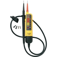 Fluke T90, U: ~/=12...690В0,4, F=0/40...400 Гц, Особенность: IP54, Фонарик, Вес: 180г. D10562