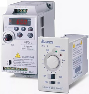 VFD001L21A  Преобразователь частоты (0.1kW 220V)