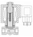 AR-1H21102 (AR-YCH31102), НЗ, Ду=1мм, Присоед.1/4",Латунь, Уплотн.: PEEK, Р=(0,01…8)МПа, Т=(-30…150)°С, Kv=0,026м3/ч, Катушка: AS11H, ~220В, вшг:77x40x25мм, 334г. D05883